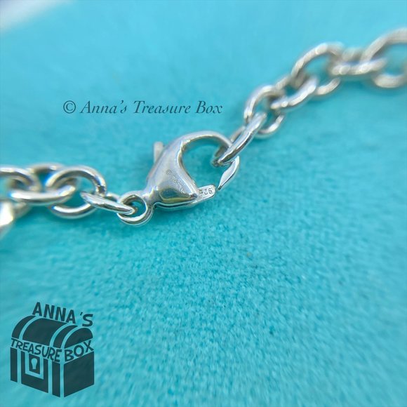 Tiffany & Co. 925 Silver Dragonfly Butterfly Turtle Firefly 7.25" Bracelet (pch) - Picture 8 of 9